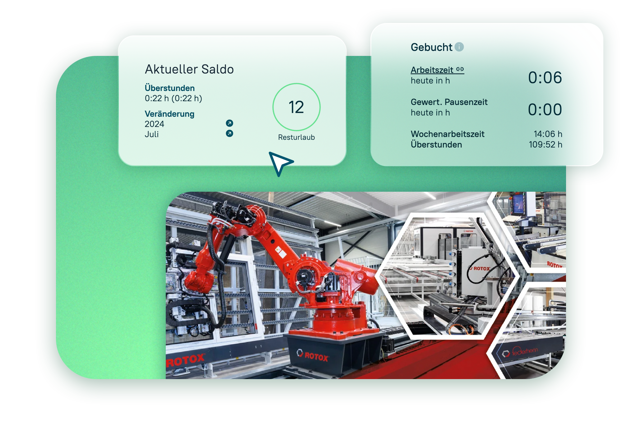 Robot Maschine der Firma Rotox.